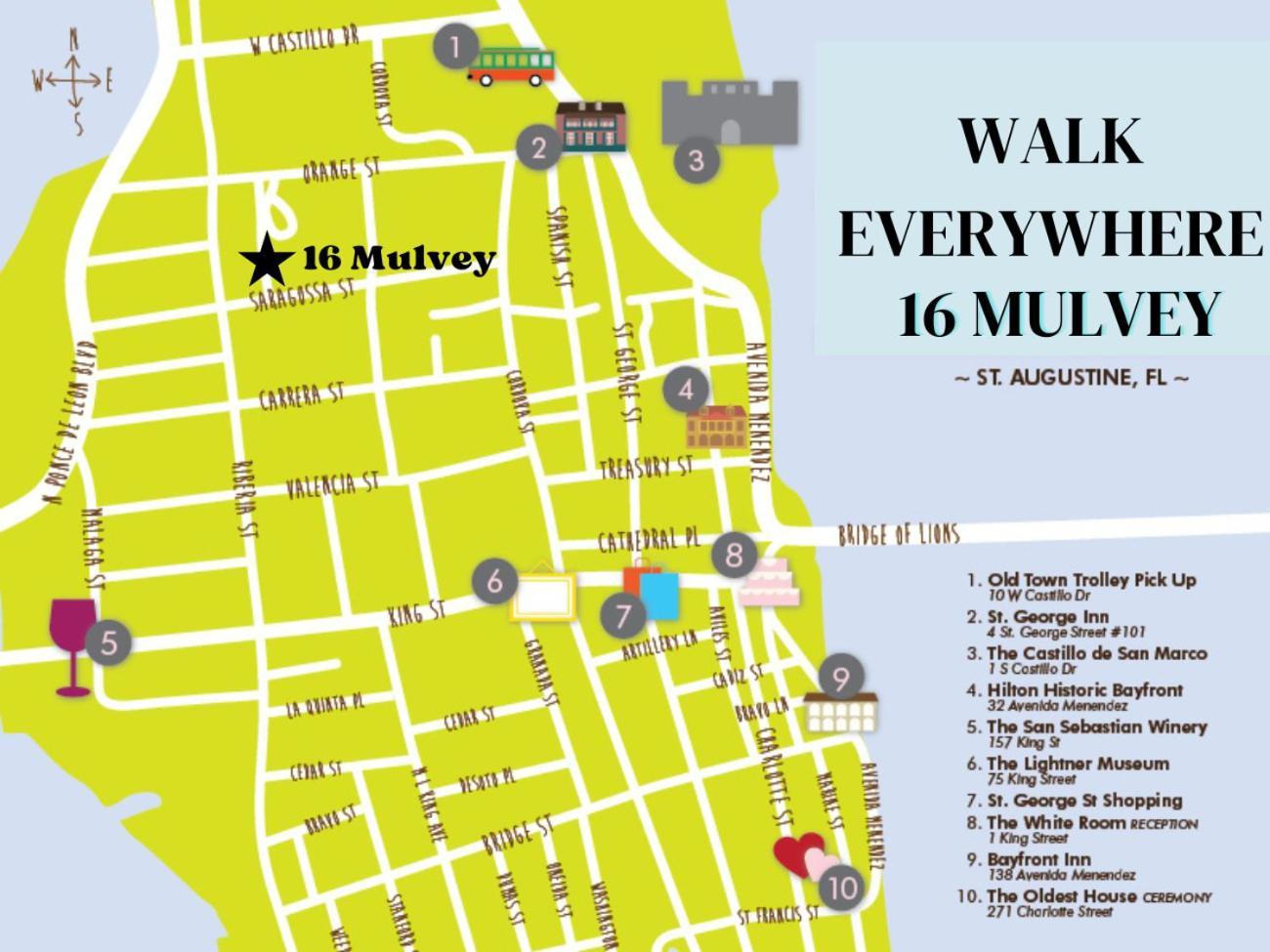 Villa Mulvey # 5 St. Augustine Bagian luar foto